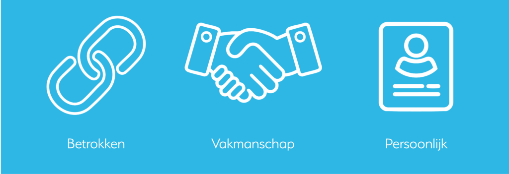 Persoonlijk betrokken, van ontwerp tot realisatie. 