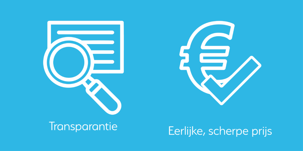 Wij hebben transparantie prijzen, en leveren altijd tegen scherpe prijzen