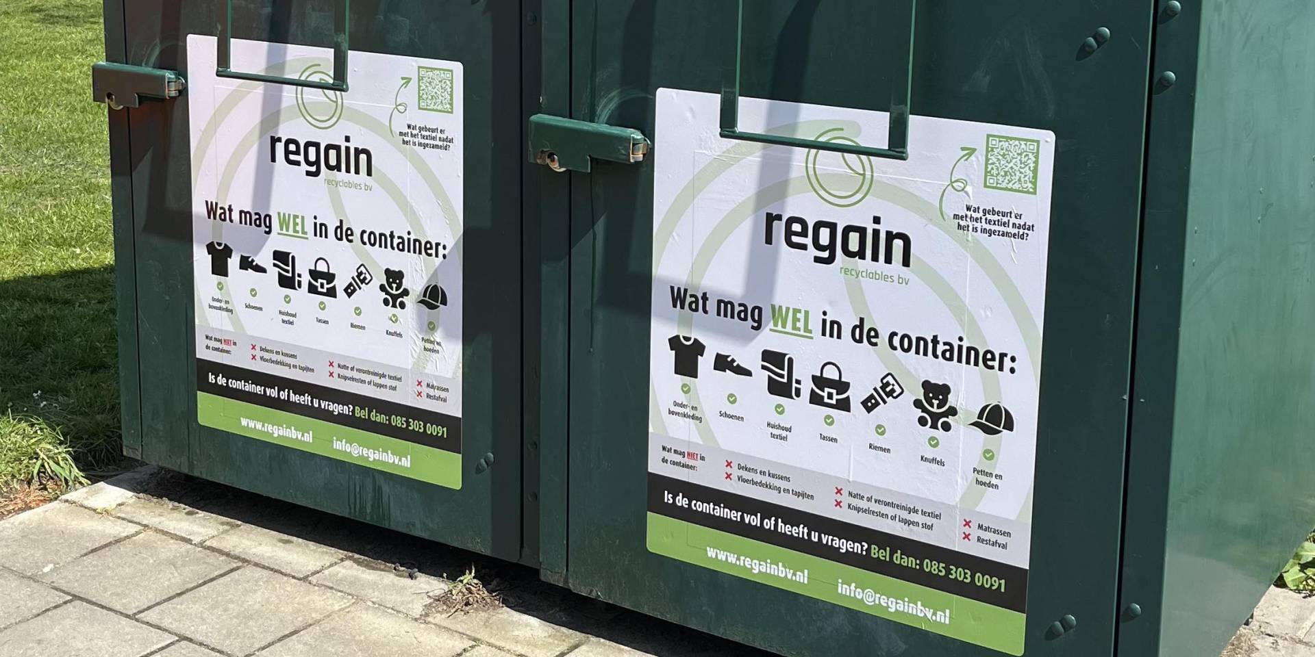 MVsign - Stickers voor op containers. Uw eigen stickers laten maken? Cuijk en omgeving. Snel en goed geprijsd